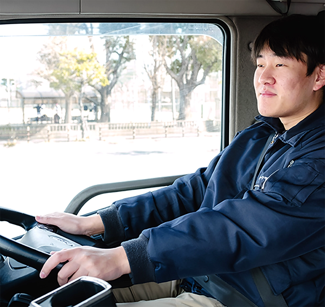 大型ドライバーで食べていく